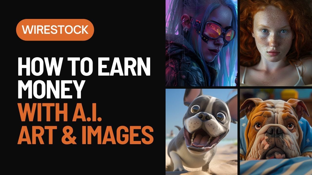 Make Money with AI Art | Wirestock Tutorial - Maximize Your Earnings