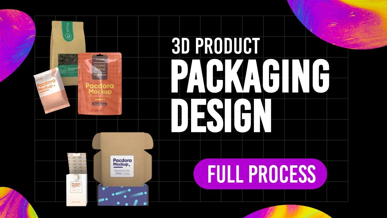 Product Packaging Design In Pacdora - Dielines, 3D Designs, Mockups, & More! - Detailed Tutorial