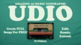 UDIO – Amazing AI Music Generator (Free) – Detailed Tutorial