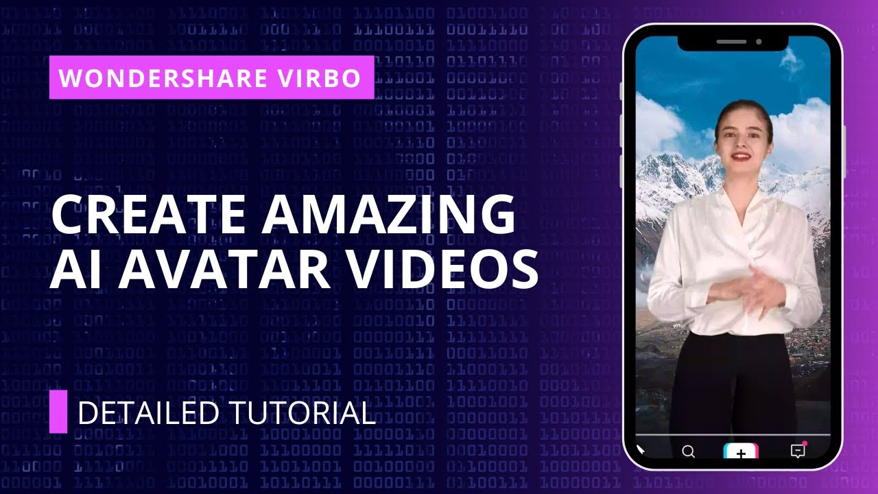 Create Incredible AI Talking Avatar Videos - Wondershare Virbo - Tutorial (2024)