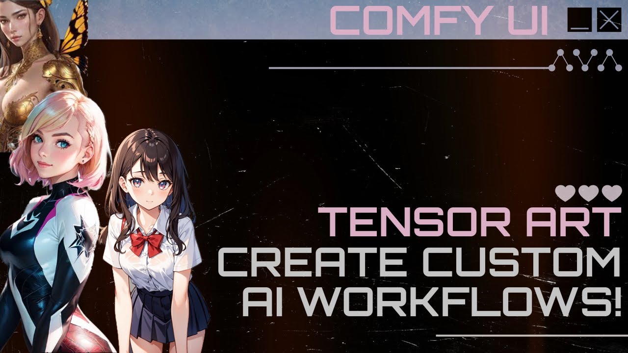 Tensor Art Tutorial - Create & Customize Your Own Models With Comfy UI